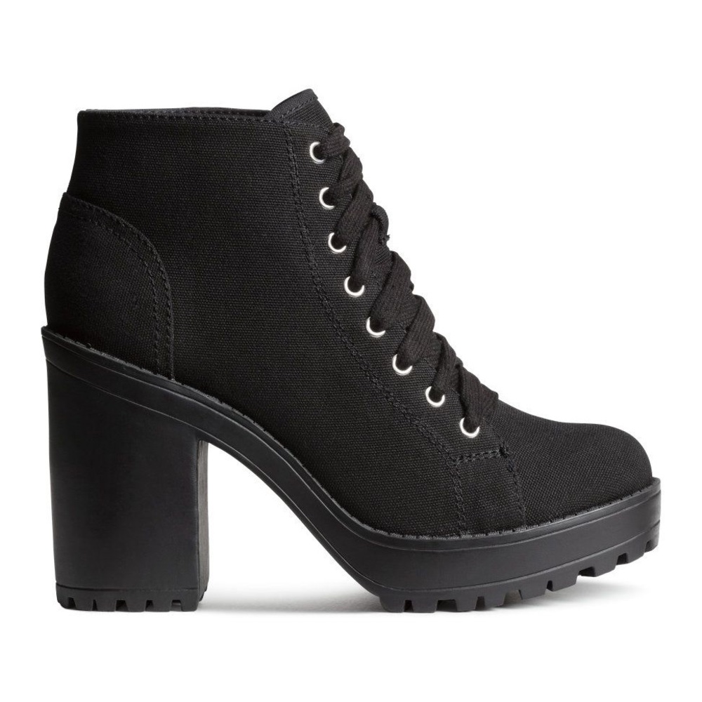 HM Lace Up Ankle Boots